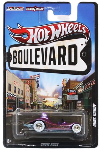 1:64 Boulevard - Show Rods - Dune Daddy (Purple w/Flowers)
