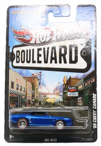 1:64 Boulevard - Big Hits - '69 Chevy Camaro (Blue)