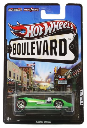 1:64 Boulevard - Show Rods - Twin Mill (Lime Green)