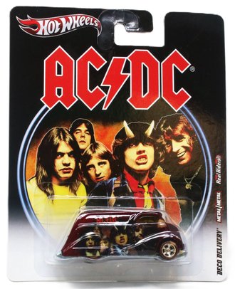 Hot Wheels Premium - AC/DC - Deco Delivery (Dark Red)