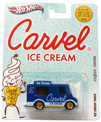 Hot Wheels Premium - Carvel Ice Cream - Ice Cream Truck (Blue)