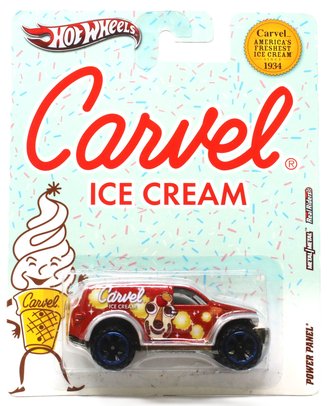 Hot Wheels Premium - Carvel Ice Cream - Power Panel (Red)
