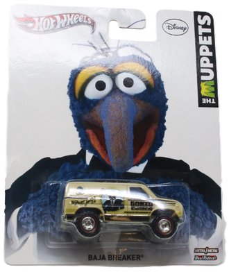 Hot Wheels Premium - Disney "The Muppets" - Baja Breaker "Gonzo" (Beige)