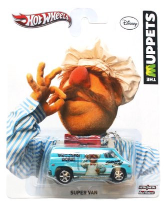 Hot Wheels Premium - Disney "The Muppets" - Super Van "Swedish Chef" (Blue)