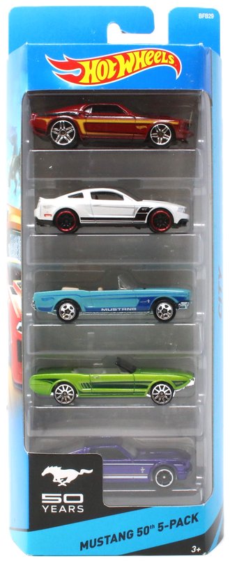 1:64 Mustang 50th 5-Pack Box Set