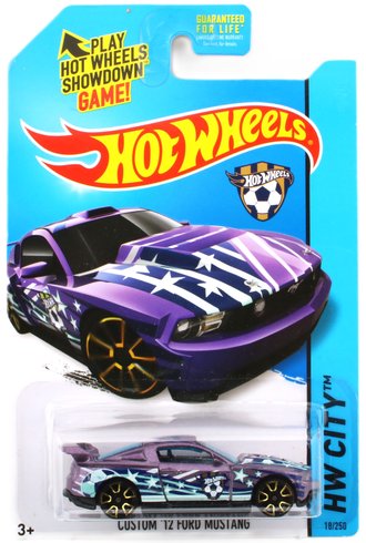 1:64 Custom 2012 Ford Mustang (Purple w/Light Blue/Dark Blue Stripes) 1:64 Custom 2012 Ford Mustang (Purple w/Light Blue/Dark Blue Stripes)