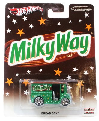 Hot Wheels Premium - Mars - Bread Box "Milky Way" (Green/Brown)