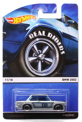 1:64 Hot Wheels - Real Riders - BMW 2002 #02 (Silver) 1:64 Hot Wheels - Real Riders - BMW 2002 #02 (Silver)