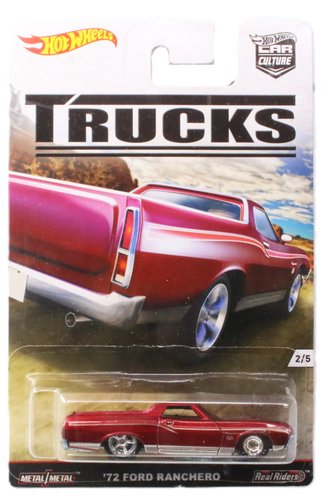 1:64 Hot Wheels - Car Culture - Trucks - 1972 Ford Ranchero (Red) 1:64 Hot Wheels - Car Culture - Trucks - 1972 Ford Ranchero (Red)