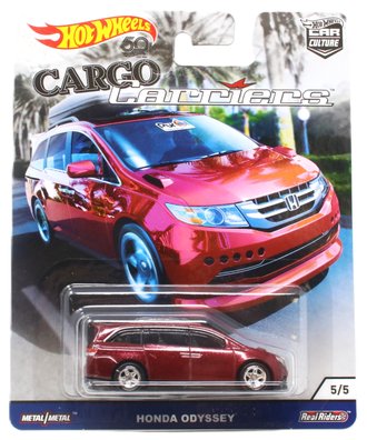 Hot Wheels Premium - Car Culture - Cargo Carriers - Honda Odyssey (Dark Red) *** VHTF ***