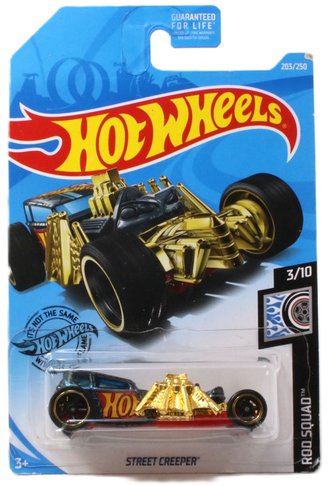 Super Treasure Hunt 1:64 Street Creeper (Blue/Gold)