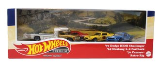 1:64 Hot Wheels Premium (Set of 4) 1:64 Hot Wheels Premium (Set of 4)