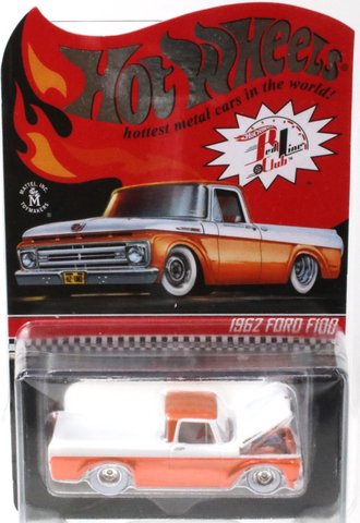 1:64 Redline Club - 1962 Ford F100 (Orange) 1:64 Redline Club - 1962 Ford F100 (Orange)