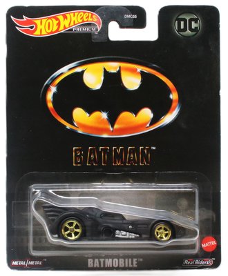 Hot Wheels Premium - DC Comics - Batmobile "Batman" (Black)