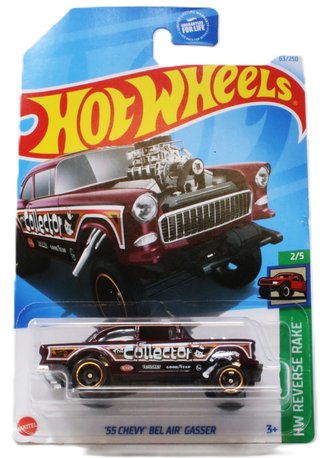 1:64 1955 Chevy Bel Air Gasser (Maroon)