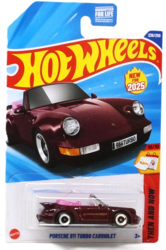 1:64 Porsche 911 Turbo Cabriolet (Marron) 1:64 Porsche 911 Turbo Cabriolet (Marron)