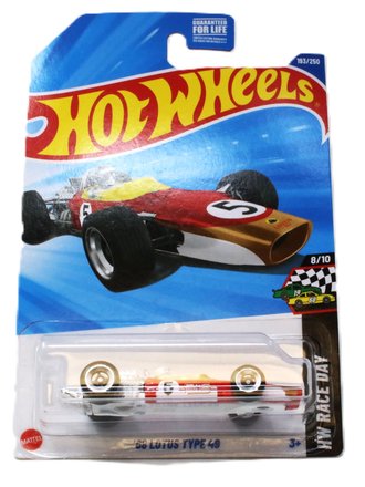 1:64 1968 Lotus Type 49 #5 (Red)