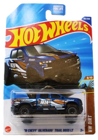 1:64 2019 Chevy Silverado Trail Boss LT (Blue)