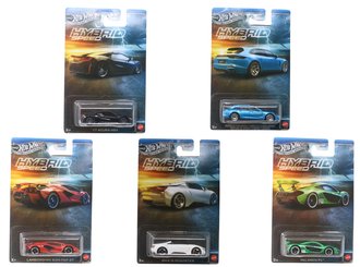 1:64 Silver Series - Hybrid Speed (Set of 5)