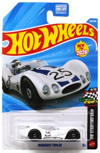 1:64 Maserati Tipo 61 (White)