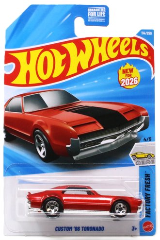 1:64 Custom 1966 Toronado (Red)