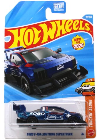 1:64 Ford F-150 Lightning Supertruck (Blue) 1:64 Ford F-150 Lightning Supertruck (Blue)