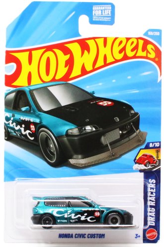 1:64 Honda Civic Custom (Black/Green)