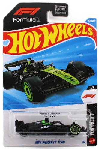 1:64 Kick Sauber F1 Team (Black/Green) 1:64 Kick Sauber F1 Team (Black/Green)