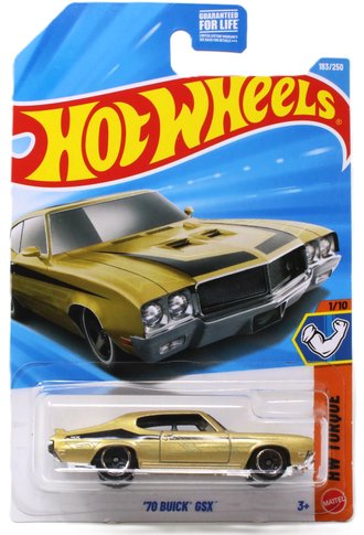 1:64 1970 Buick GSX (Gold) 1:64 1970 Buick GSX (Gold)