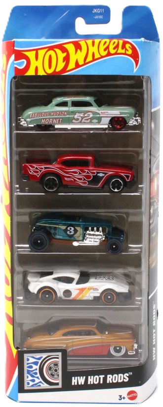 1:64 HW Hot Rods Set (Box Set of 5) 1:64 HW Hot Rods Set (Box Set of 5)