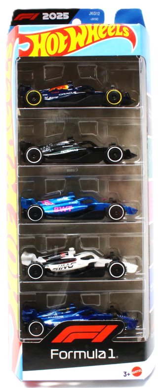 1:64 Formula 1 - 5 Pack