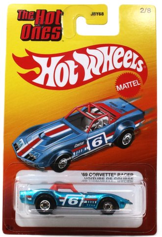 1:64 1969 Corvette Racer #6 (Teal)