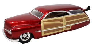 1:18 1950 Merc Woodie (Red) ***Box Damage***