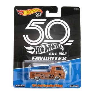 1:64 50th Anniversary Favorites - 1960's Ford Econoline Pickup (Copper Metallic)