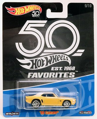 1:64 50th Anniversary Favorites - '69 Camaro