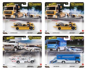 1:64 Hot Wheels 2025 Premium - Car Culture - Team Transport 2025 Release J (Case of 4)