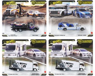 1:64 Hot Wheels 2026 Premium - Car Culture - Team Transport 2026 Release L (Case of 4)