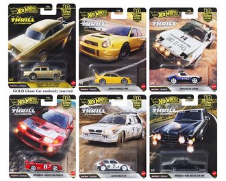 1:64 Hot Wheels 2026 Premium - Car Culture - Thrill Climbers (Case of 10)