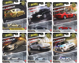 1:64 Hot Wheels 2026 Premium - Car Culture - 10th Anniversary - Modern Classics (Case of 10)