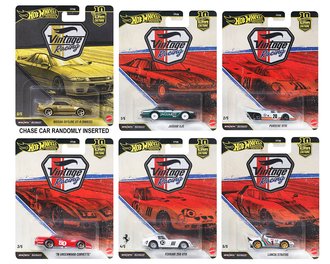 1:64 Hot Wheels 2026 Premium - Car Culture - Vintage Racing (Case of 10) 1:64 Hot Wheels 2026 Premium - Car Culture - Vintage Racing (Case of 10)