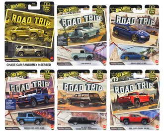 1:64 Hot Wheels 2026 Premium - Car Culture - Road Trip (Case of 10)