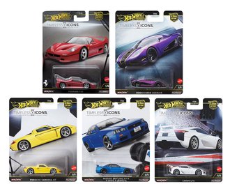 1:64 Hot Wheels 2025 Premium - Car Culture - Timeless Icons (Set of 5) 1:64 Hot Wheels 2025 Premium - Car Culture - Timeless Icons (Set of 5)