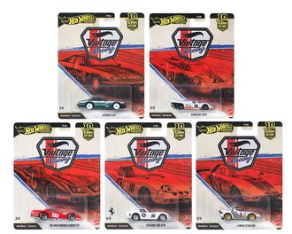 1:64 Hot Wheels 2026 Premium - Car Culture - Vintage Racing (Set of 5) 1:64 Hot Wheels 2026 Premium - Car Culture - Vintage Racing (Set of 5)