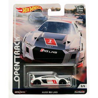1:64 Open Track Racing - Audi R8 LMS (White) *** Creased Card ***