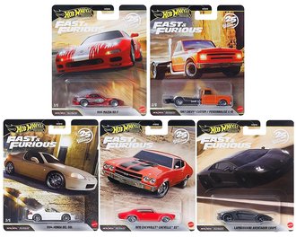 1:64 Hot Wheels 2026 Premium - Fast & Furious - Case P (Case of 10)