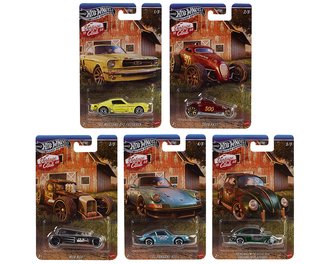 1:64 Hot Wheels 2025 Vintage Grand Prix - Assortment H (Case of 10)