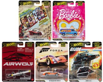1:64 Hot Wheels 2026 Premium - Pop Culture - Q Assortment (Case of 10)