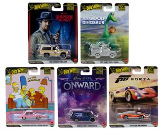 1:64 Hot Wheels 2026 Premium - Pop Culture - S Assortment (Case of 10) 1:64 Hot Wheels 2026 Premium - Pop Culture - S Assortment (Case of 10)