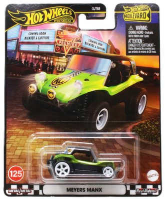 1:64 Boulevard - Meyers Manx (Green/Black)
