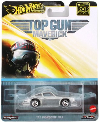 1:64 Pop Culture - Top Gun Maverick - 1971 Porsche 911 (Silver)